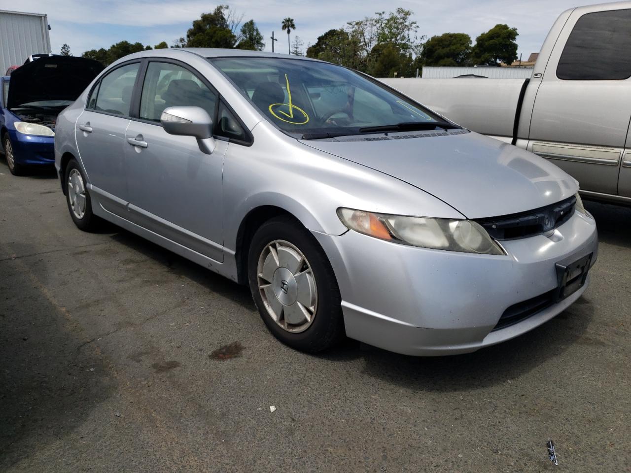 Photo 1 from auction – 2007 HONDA CIVIC HYBR with VIN JHMFA36247S025496
