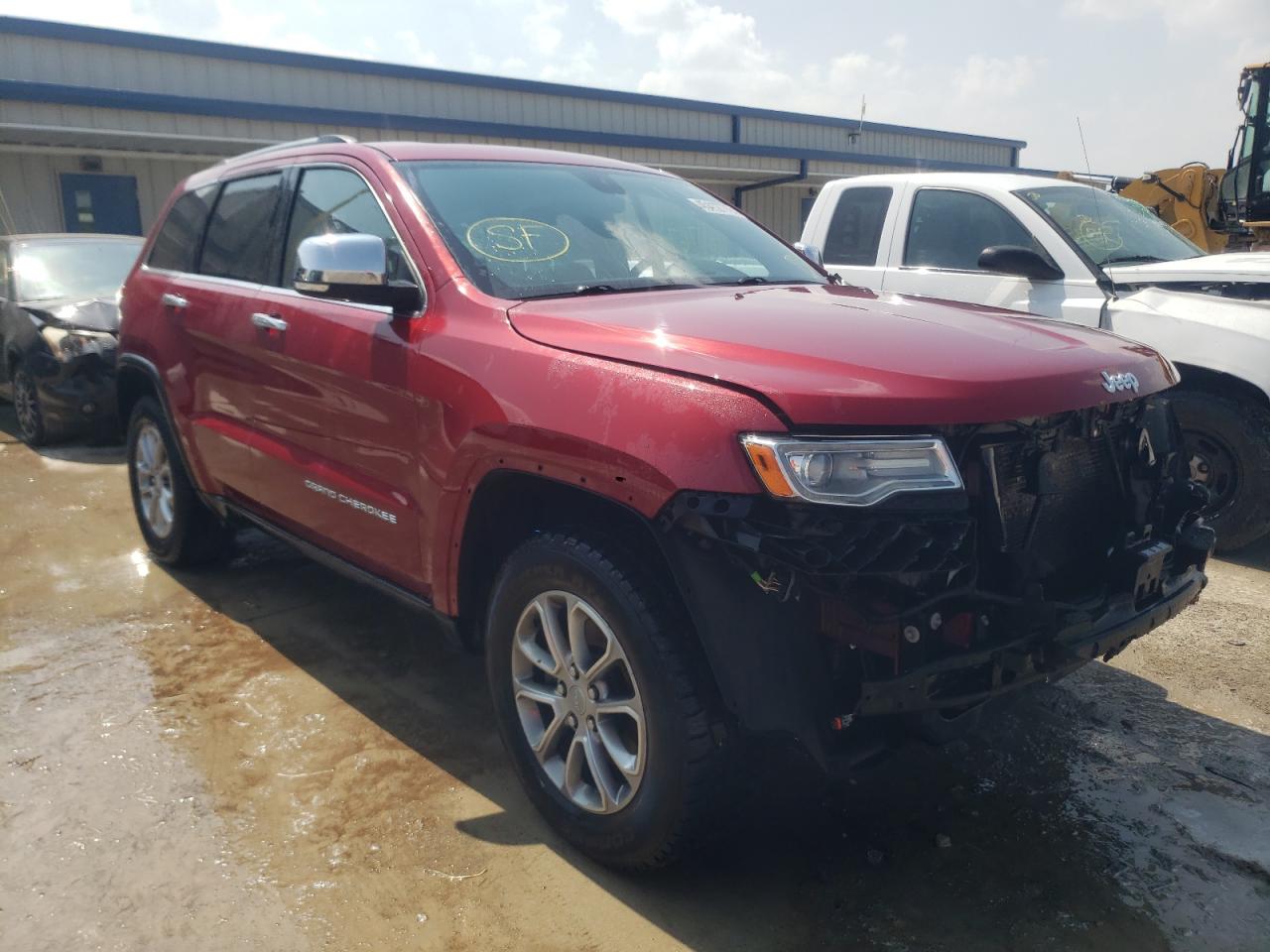 JEEP GRAND CHER 2014 with VIN 1C4RJFBG5EC411532 - Photo from auction