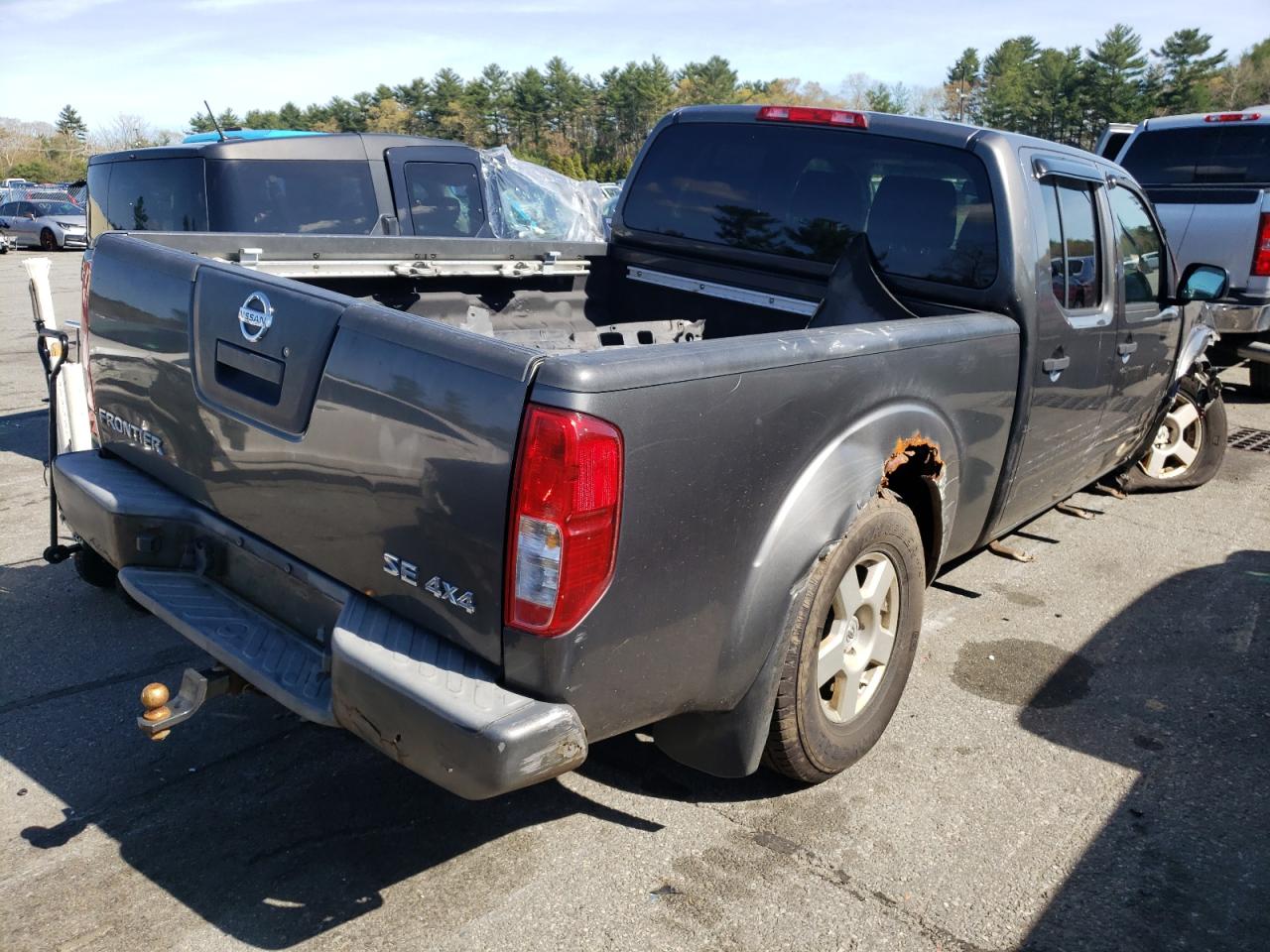 Photo 4 from auction – 2007 NISSAN FRONTIER C with VIN 1N6AD09W77C452842