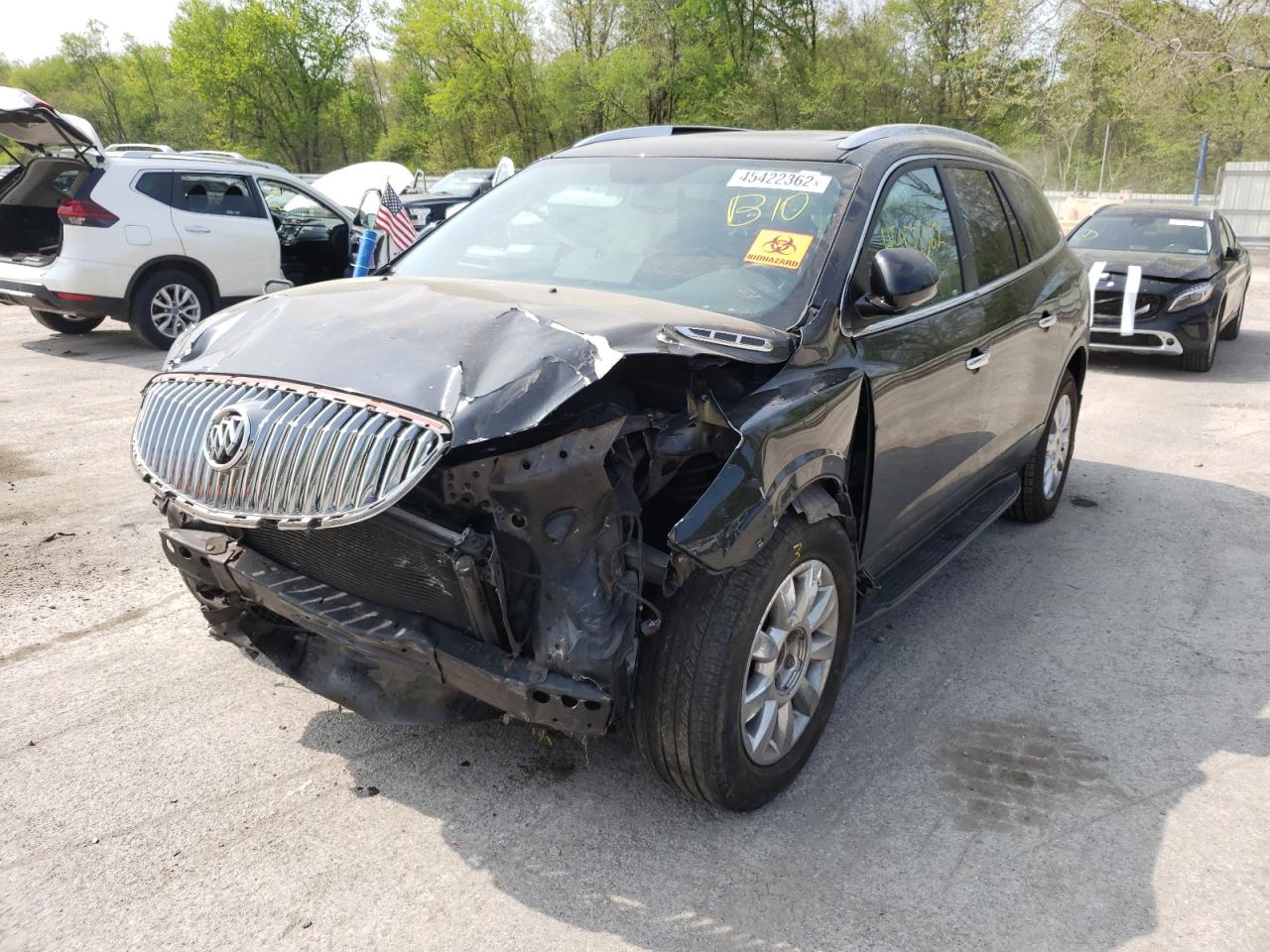 Photo 2 from auction – 2011 BUICK ENCLAVE CX with VIN 5GAKVCED3BJ304400