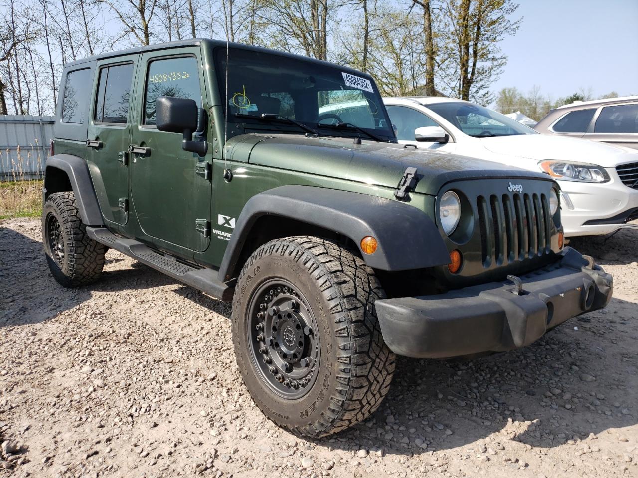 JEEP WRANGLER X 2007 with VIN 1J4GA39147L105328 - Photo from auction