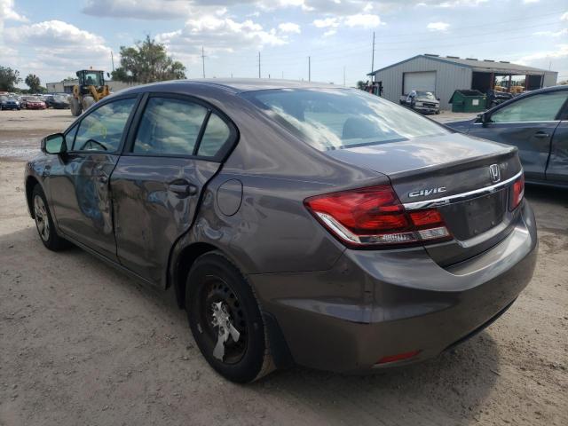 Photo 3 from auction – 2013 HONDA CIVIC LX with VIN 19XFB2F57DE024263