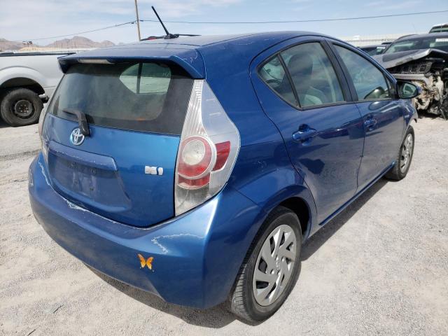Photo 4 from auction – 2014 TOYOTA PRIUS C with VIN JTDKDTB31E1066466