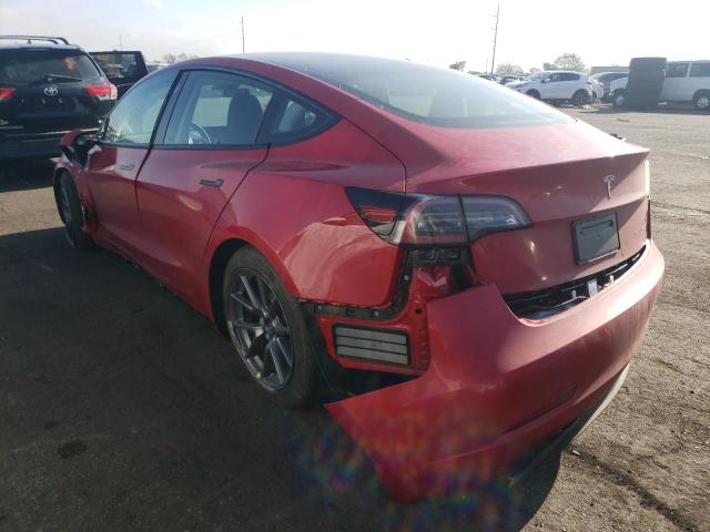 Photo 3 from auction – 2022 TESLA MODEL 3 with VIN 5YJ3E1EB0NF131498