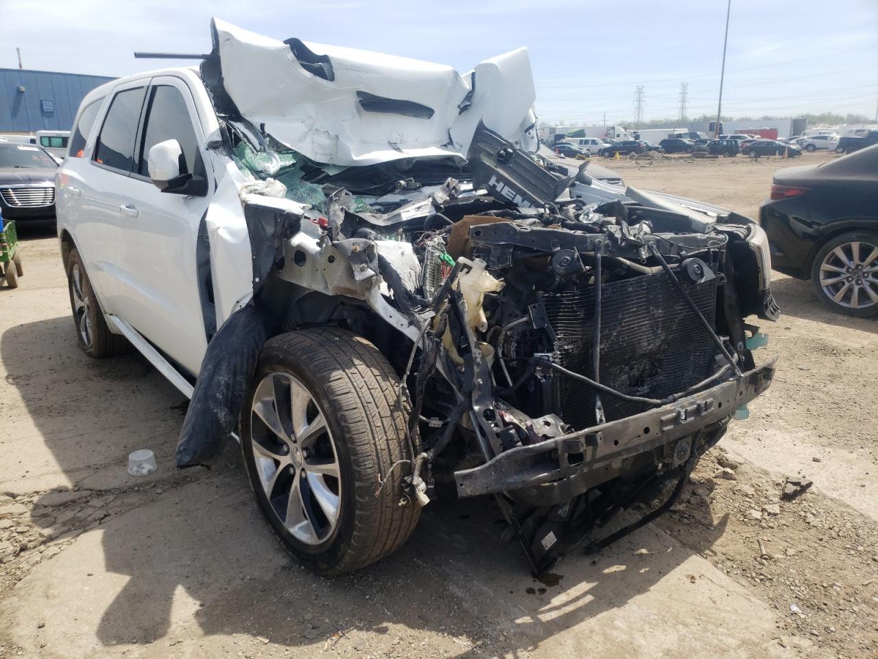DODGE DURANGO R/ 2014 with VIN 1C4SDJCT0EC428424 - Photo from auction