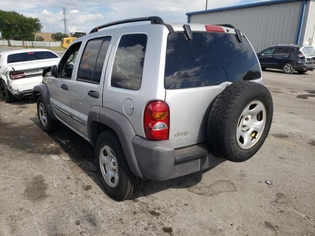 Photo 3 from auction – 2002 JEEP LIBERTY SP with VIN 1J4GL48K22W348850