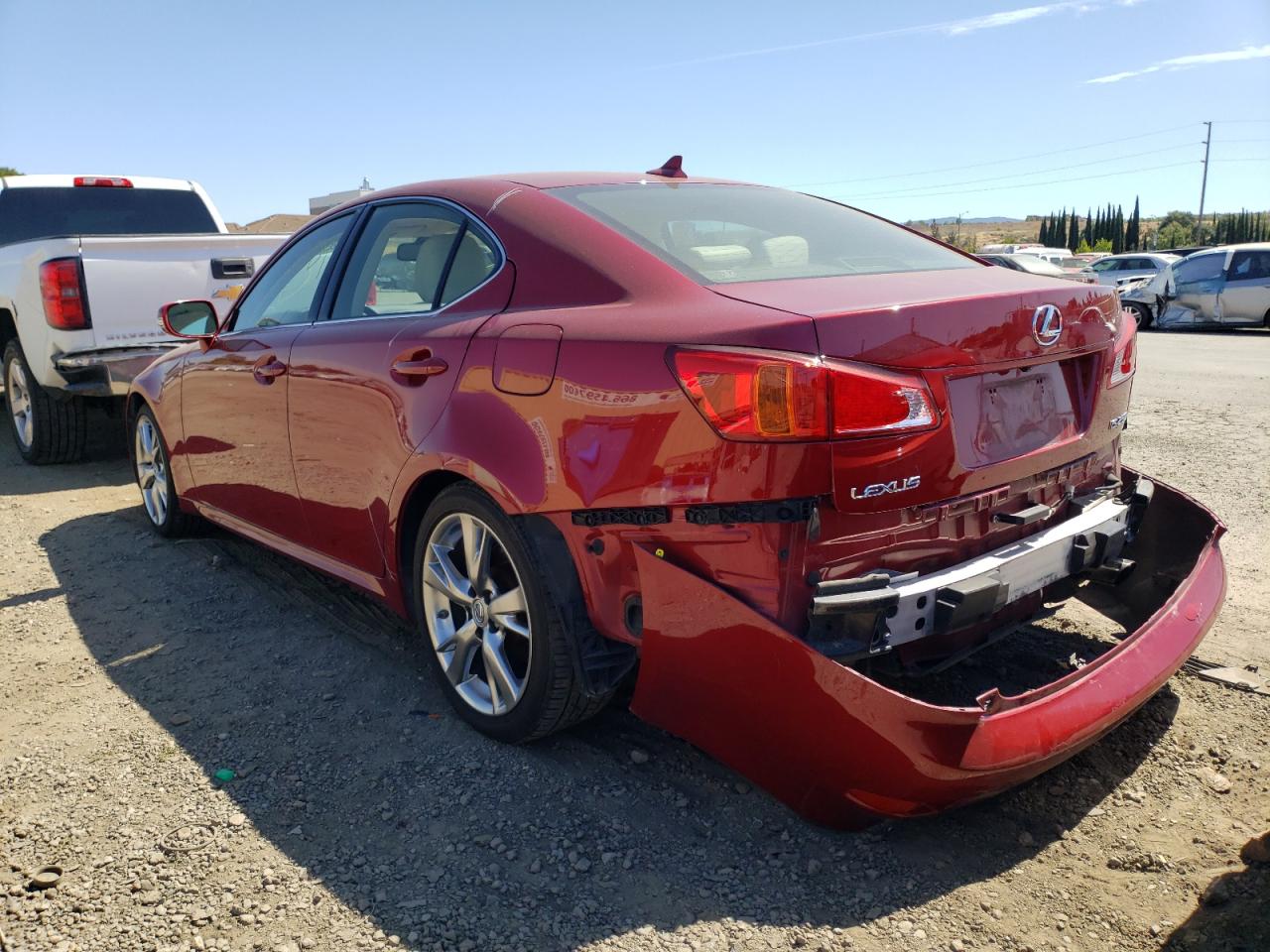 Photo 16 from auction – 2009 LEXUS IS 250 with VIN JTHBK262392093748