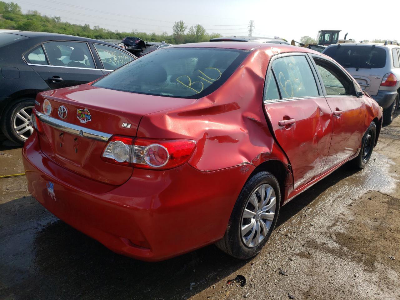 Photo 4 from auction – 2013 TOYOTA COROLLA BA with VIN 2T1BU4EE8DC939241
