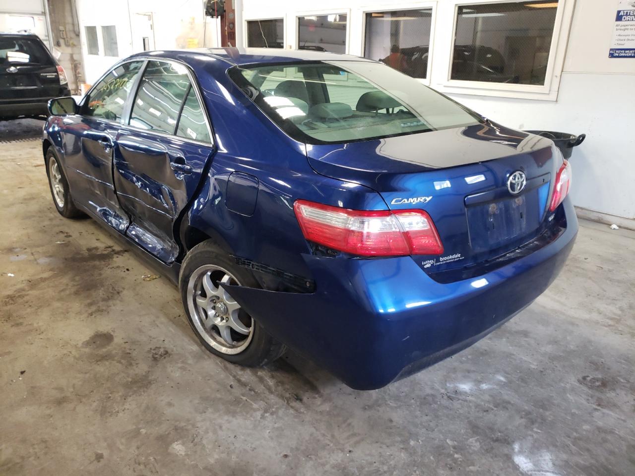 Photo 3 from auction – 2007 TOYOTA CAMRY CE with VIN JTNBE46K773076460