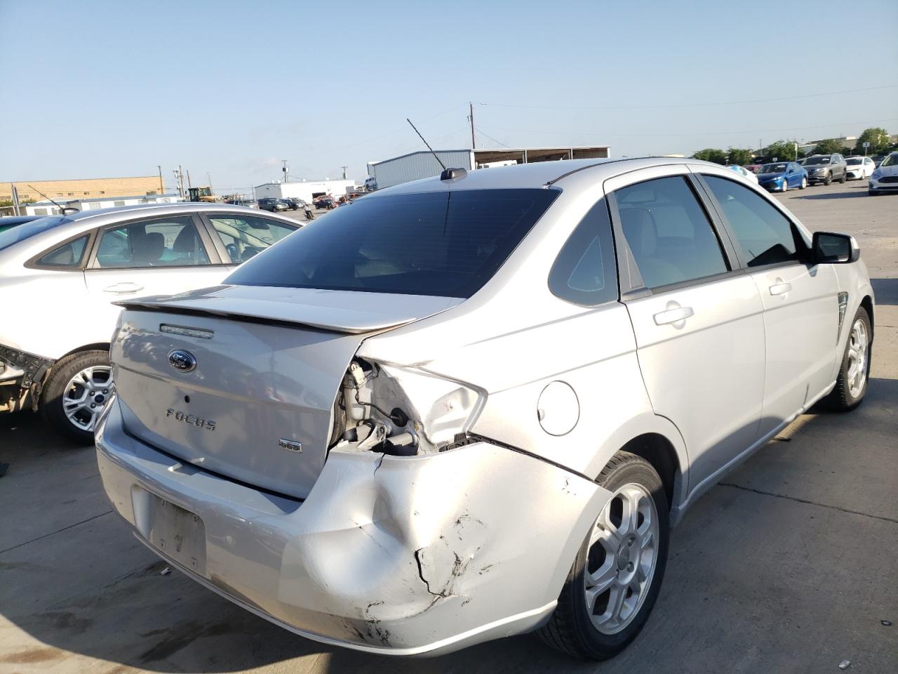 Photo 4 from auction – 2008 FORD FOCUS SE with VIN 1FAHP35N98W274641