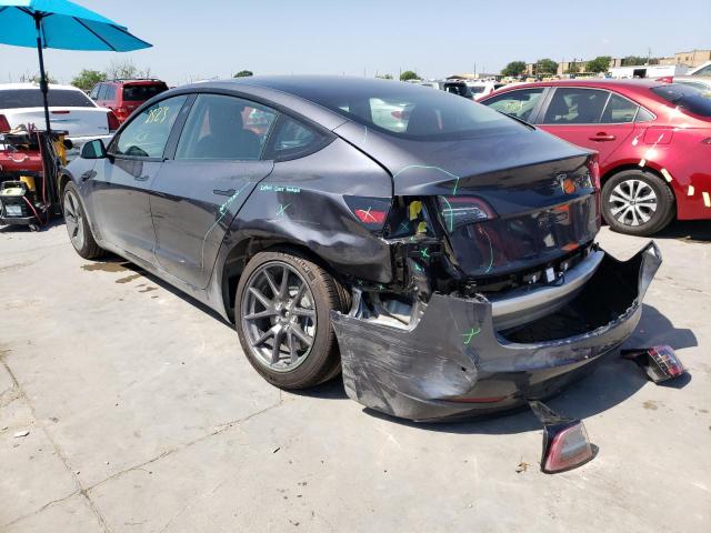 Photo 3 from auction – 2021 TESLA MODEL 3 with VIN 5YJ3E1EB7MF097199