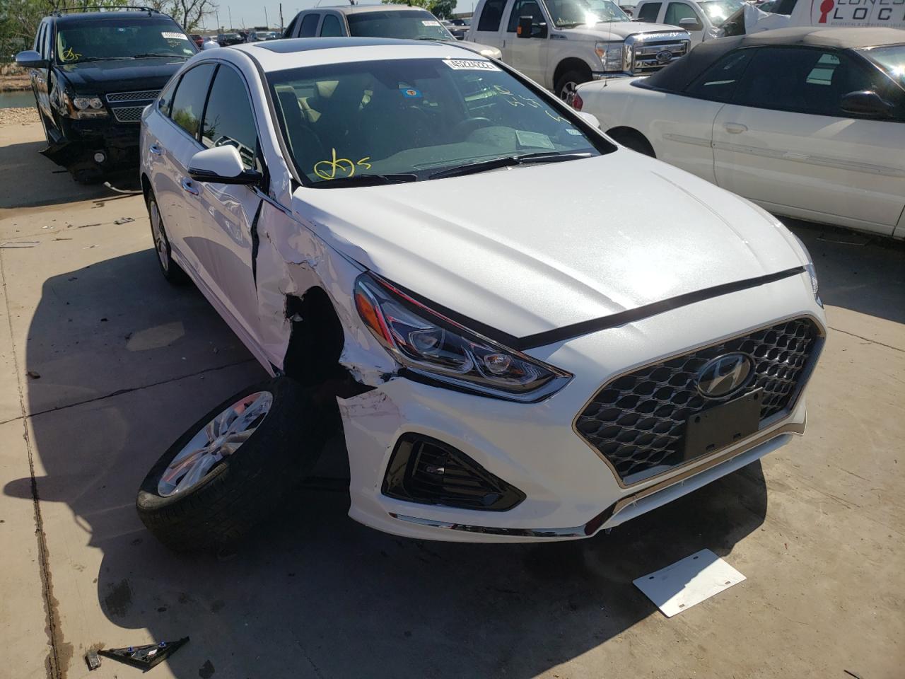 HYUNDAI SONATA LIM 2019 with VIN 5NPE34AF6KH744604 - Photo from auction