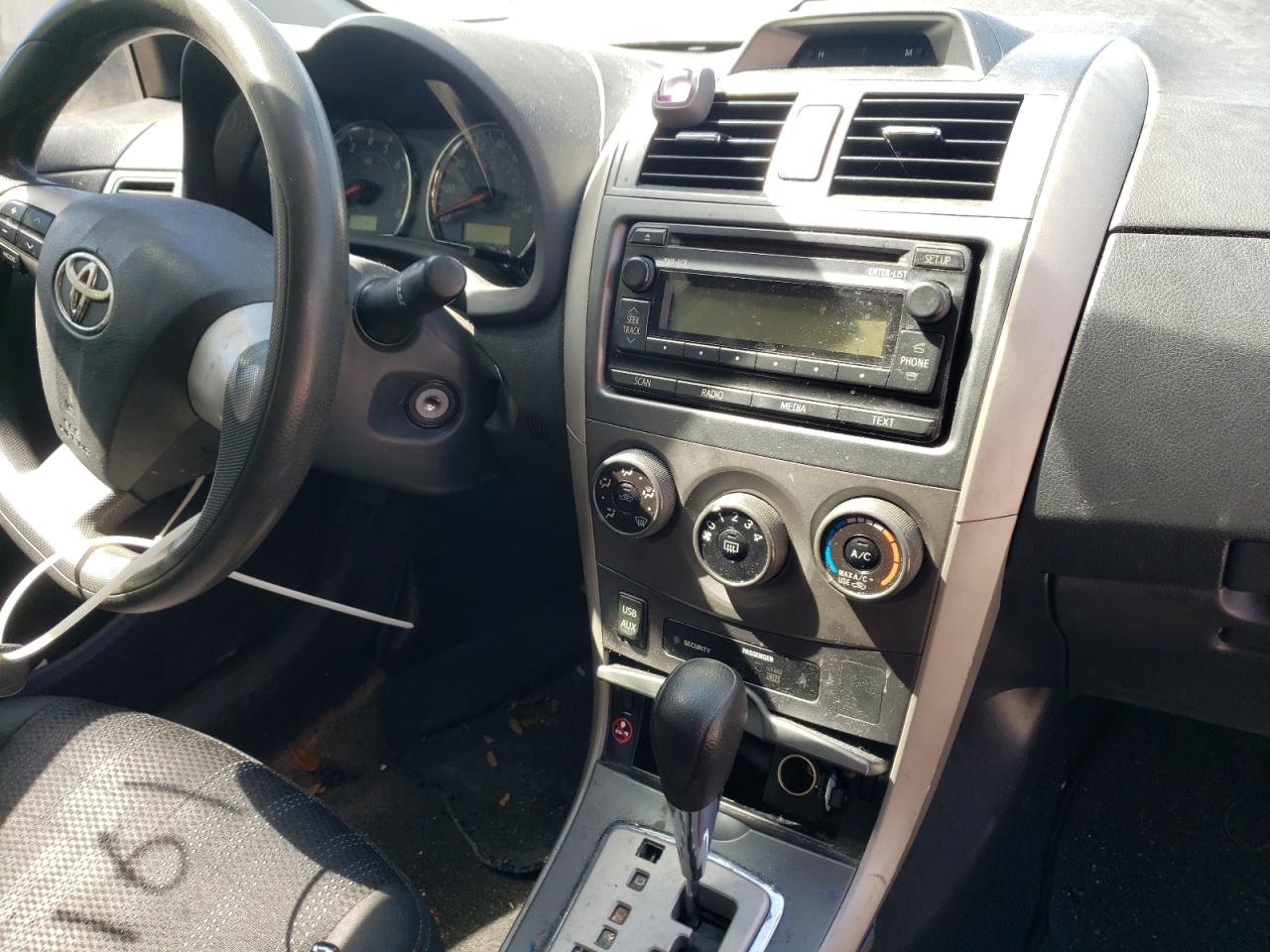 Photo 9 from auction – 2012 TOYOTA COROLLA BA with VIN 2T1BU4EE0CC766989