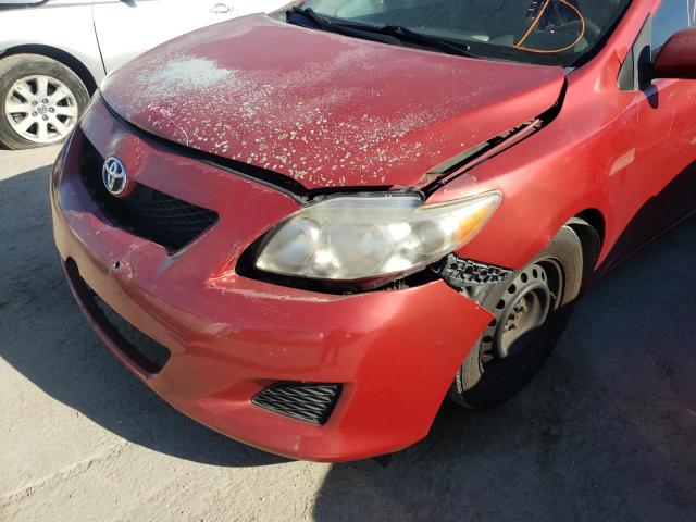 Photo 9 from auction – 2009 TOYOTA COROLLA BA with VIN 1NXBU40E59Z092465