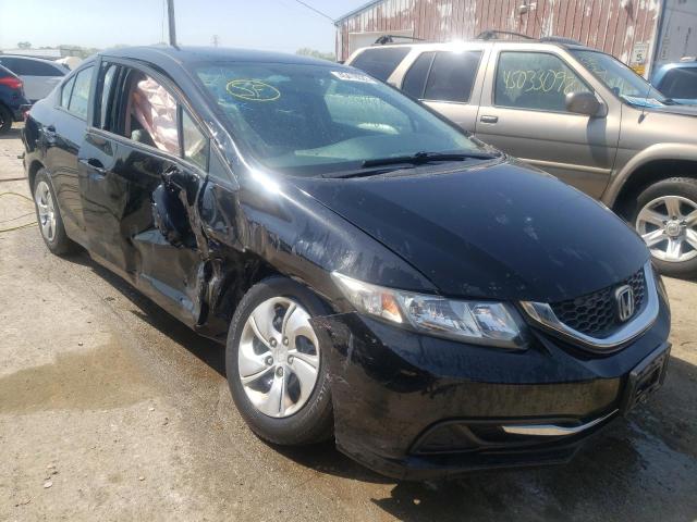 Photo 1 from auction – 2014 HONDA CIVIC LX with VIN 19XFB2F58EE013810