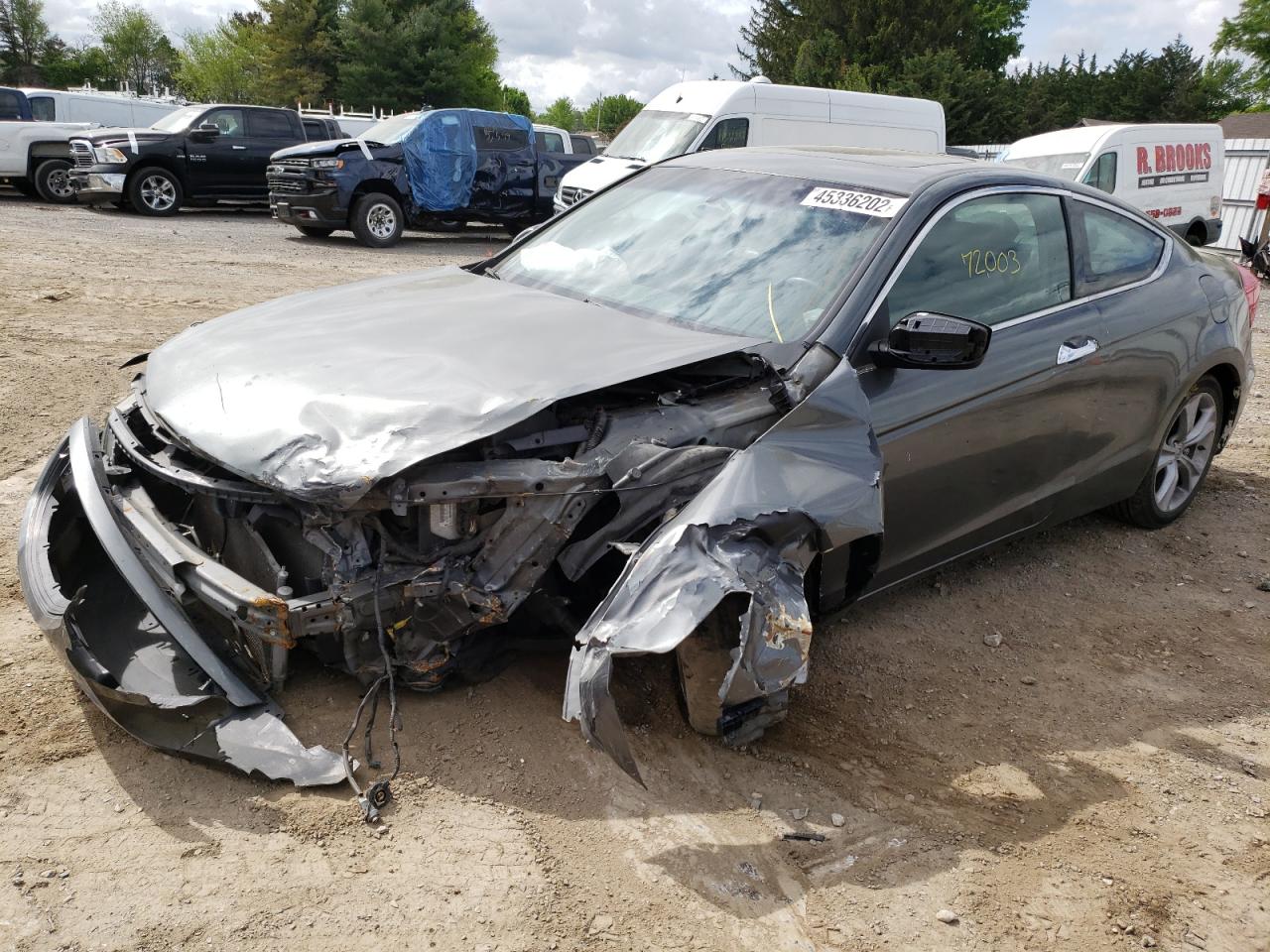 Photo 2 from auction – 2011 HONDA ACCORD EXL with VIN 1HGCS2B87BA006026