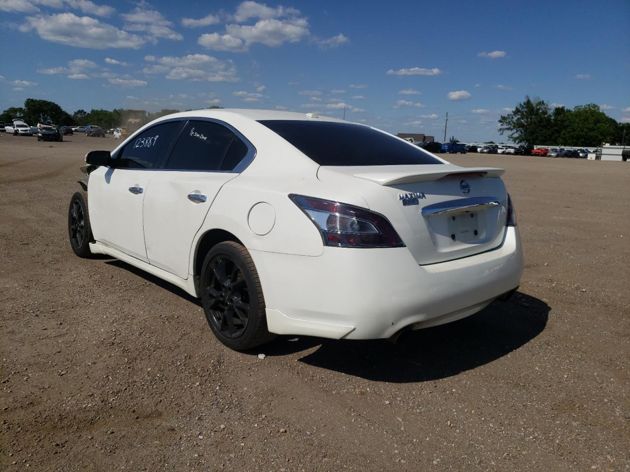 Photo 3 from auction – 2013 NISSAN MAXIMA S with VIN 1N4AA5AP7DC817857