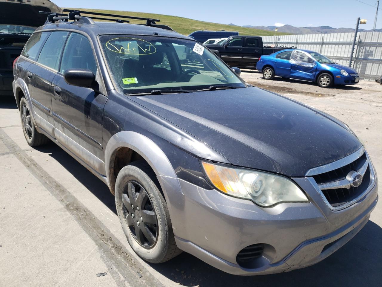 SUBARU OUTBACK 2009 with VIN 4S4BP60C796316079 - Photo from auction