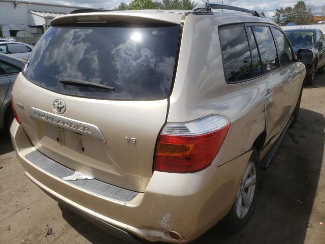 Photo 4 from auction – 2008 TOYOTA HIGHLANDER with VIN JTEDS41A382063468