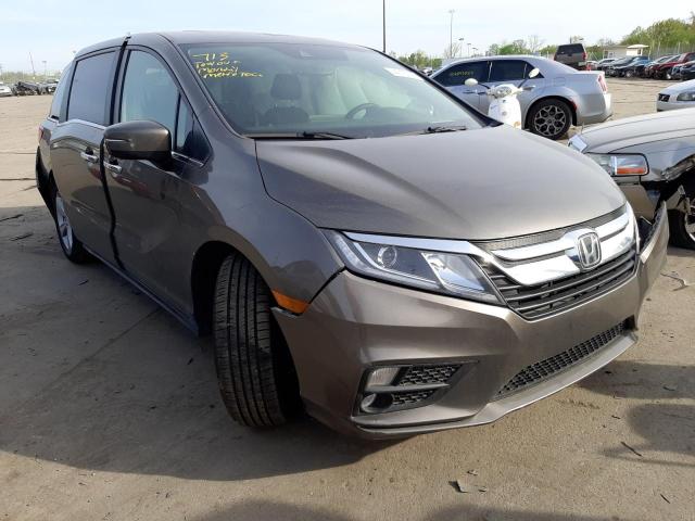HONDA ODYSSEY EX 2018 with VIN 5FNRL6H7XJB095348 - Photo from auction