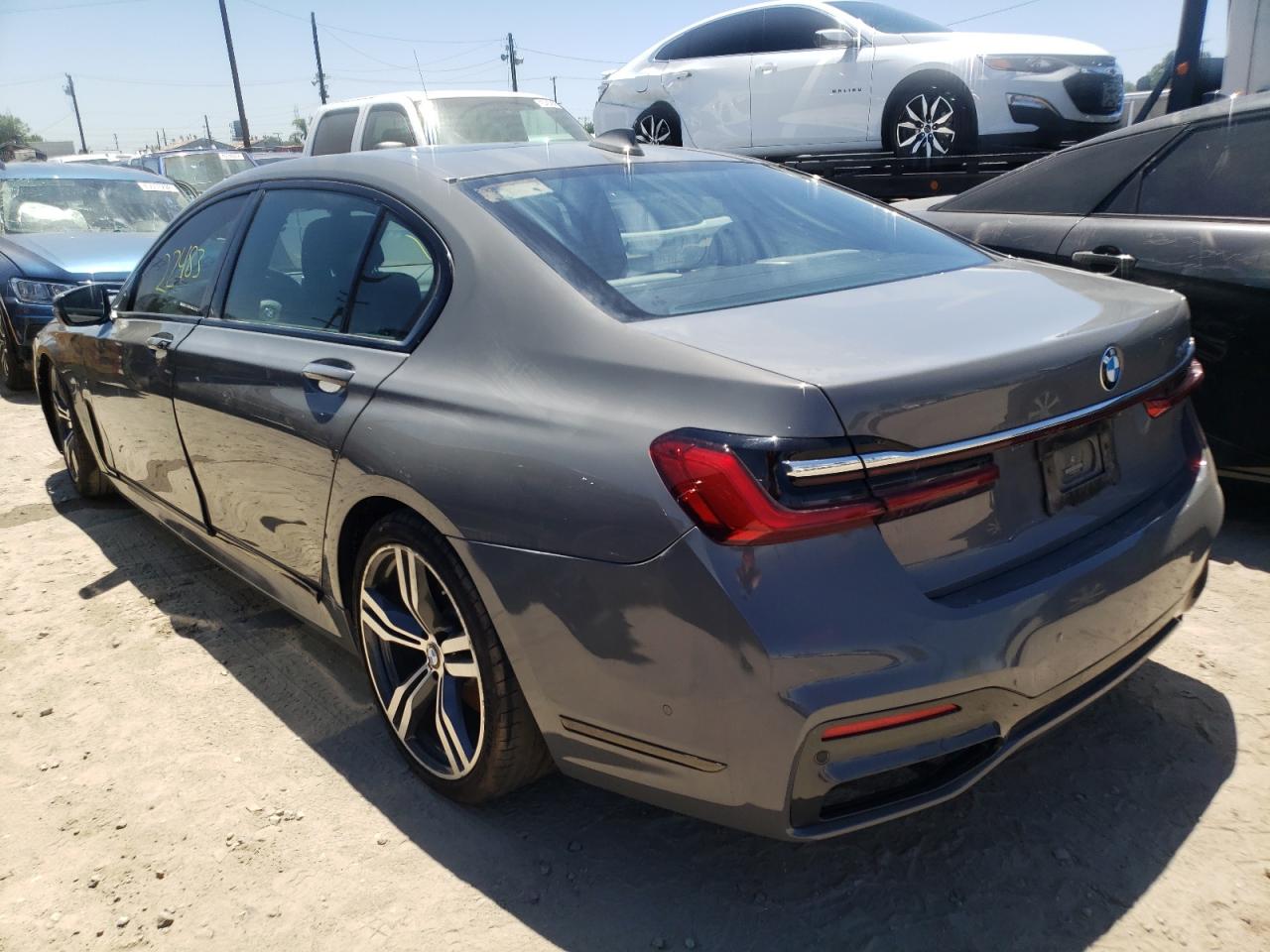 Photo 3 from auction – 2020 BMW 740 I with VIN WBA7T2C00LGF96882