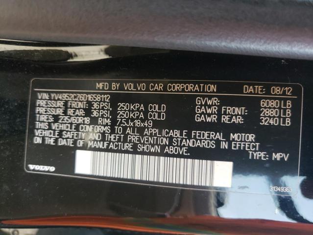 Photo 10 from auction – 2013 VOLVO XC90 3.2 with VIN YV4952CZ6D1658112