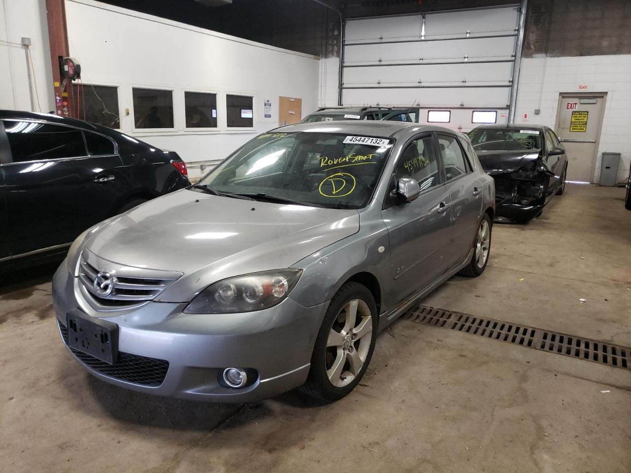 Photo 2 from auction – 2006 MAZDA 3 HATCHBAC with VIN JM1BK343961403955