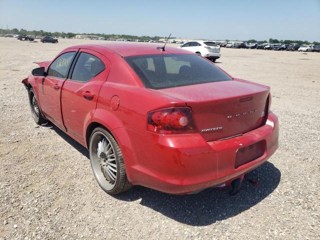 Photo 3 from auction – 2014 DODGE AVENGER SE with VIN 1C3CDZAG4EN129651