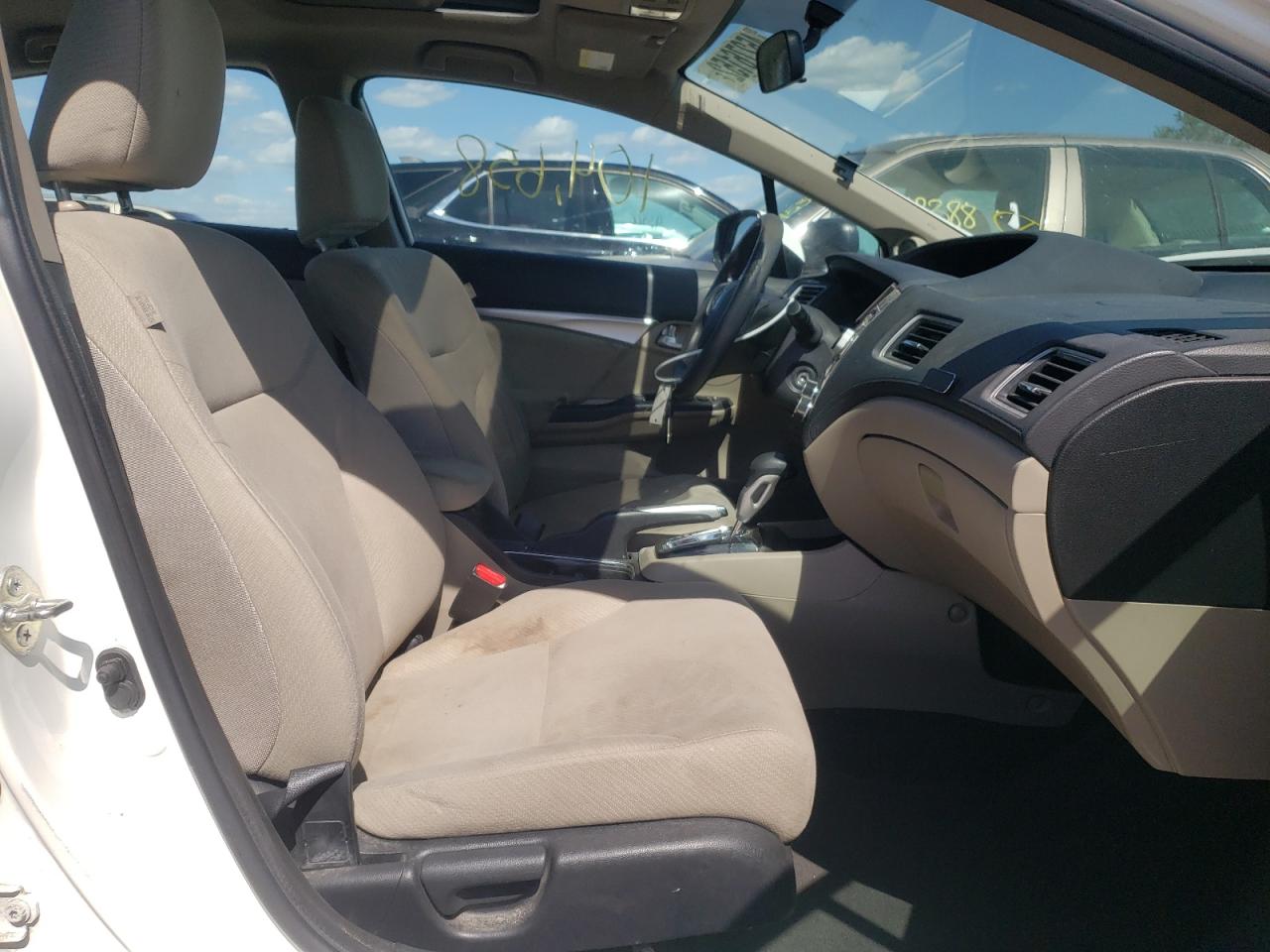 Photo 5 from auction – 2013 HONDA CIVIC EX with VIN 19XFB2F81DE040176