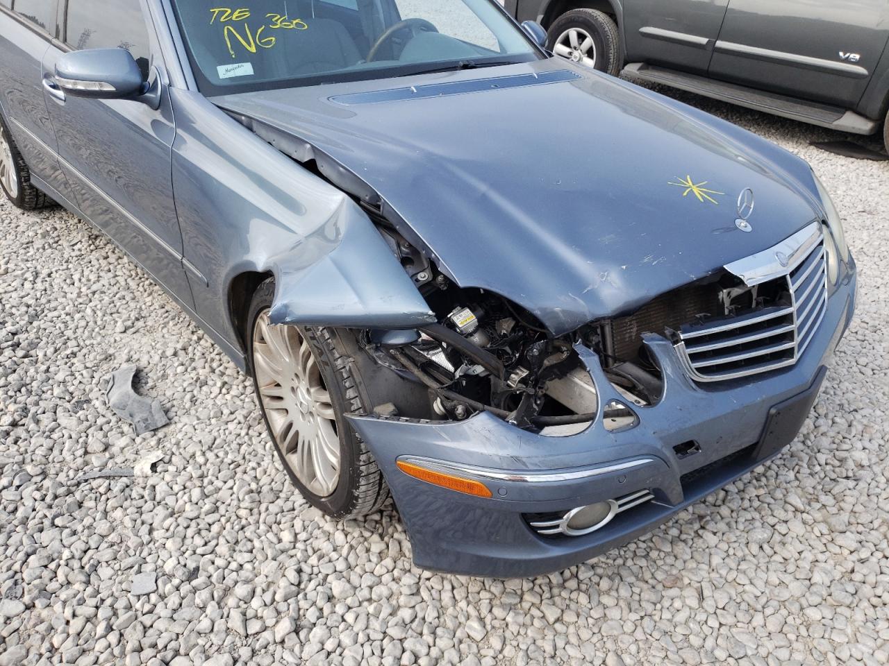 Photo 9 from auction – 2007 MERCEDES-BENZ E 350 with VIN WDBUF56X97B039636
