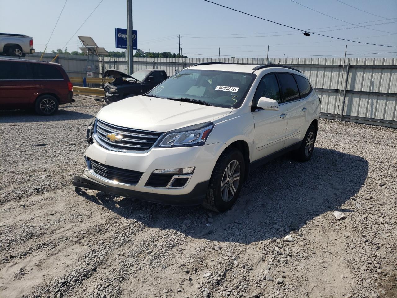 Photo 2 from auction – 2015 CHEVROLET TRAVERSE L with VIN 1GNKRHKD3FJ212012