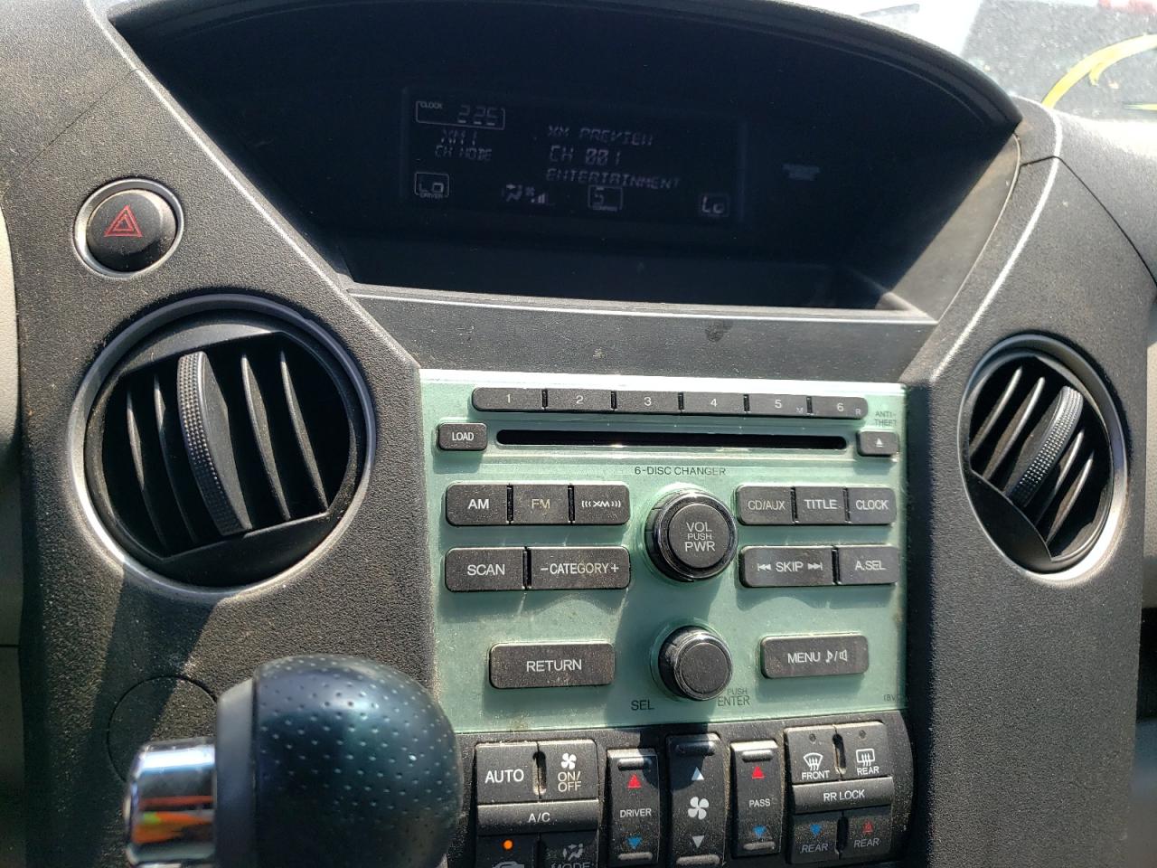 Фото 9 с аукциона – 2011 HONDA PILOT EX с VIN 5FNYF3H49BB056016