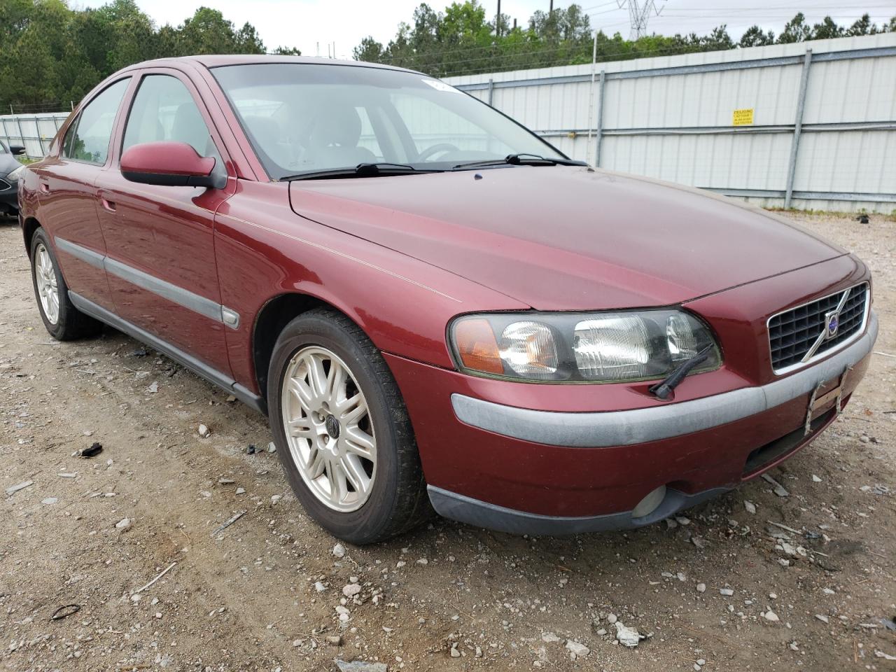 VOLVO S60 2.4T 2003 with VIN YV1RS58D332246078 - Photo from auction