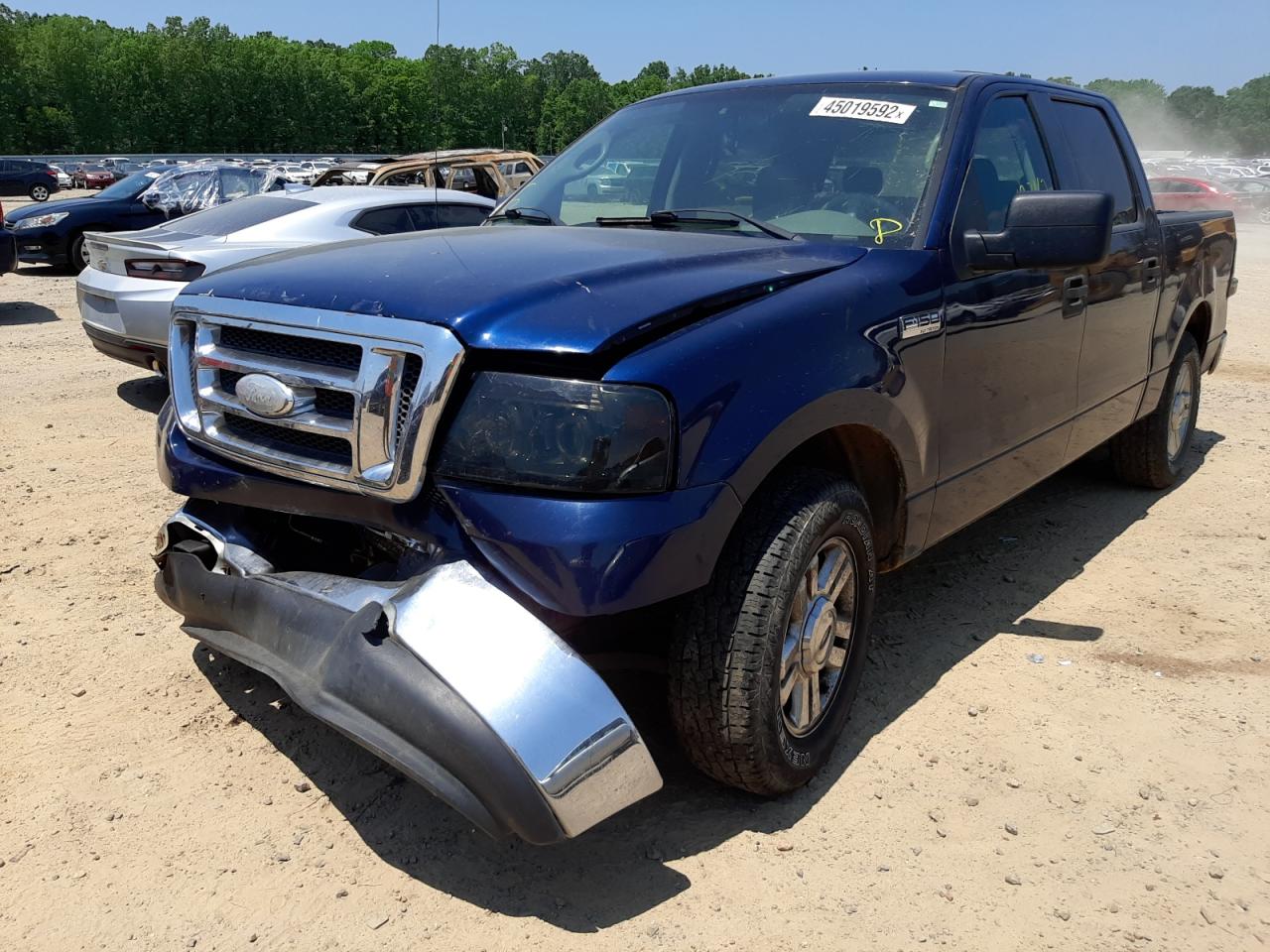 Photo 2 from auction – 2008 FORD F150 SUPER with VIN 1FTRW12WX8KC56529
