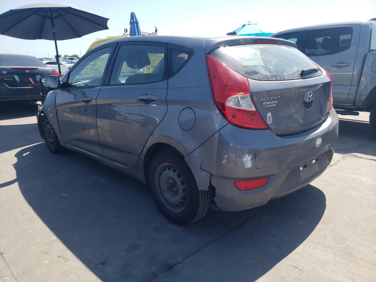 Photo 3 from auction – 2016 HYUNDAI ACCENT SE with VIN KMHCT5AE0GU267892
