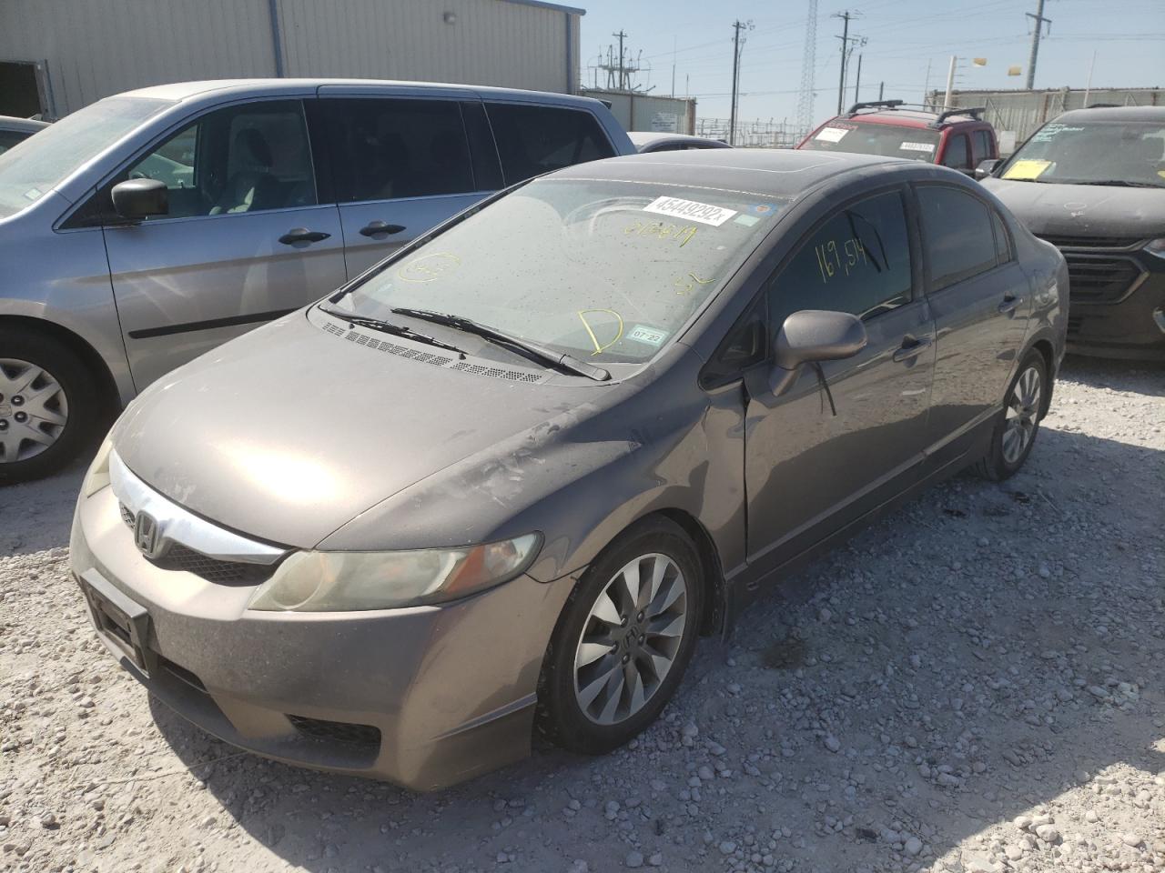 Photo 2 from auction – 2011 HONDA CIVIC EX with VIN 19XFA1F80BE013819