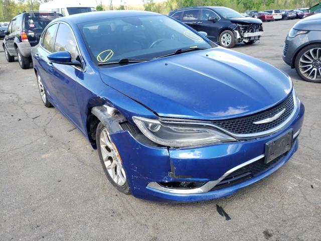 CHRYSLER 200 C 2015 with VIN 1C3CCCEG4FN523677 - Photo from auction