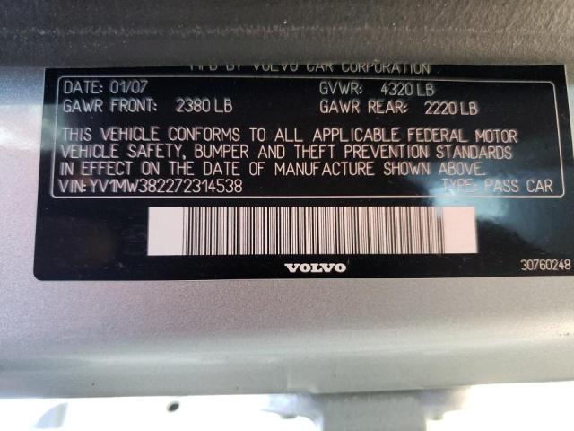 Photo 10 from auction – 2007 VOLVO V50 2.4I with VIN YV1MW382272314538