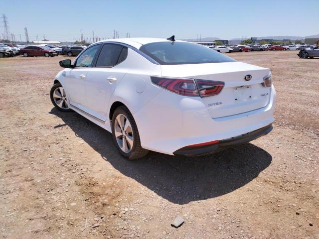 Photo 3 from auction – 2014 KIA OPTIMA HYB with VIN KNAGN4AD4E5068575