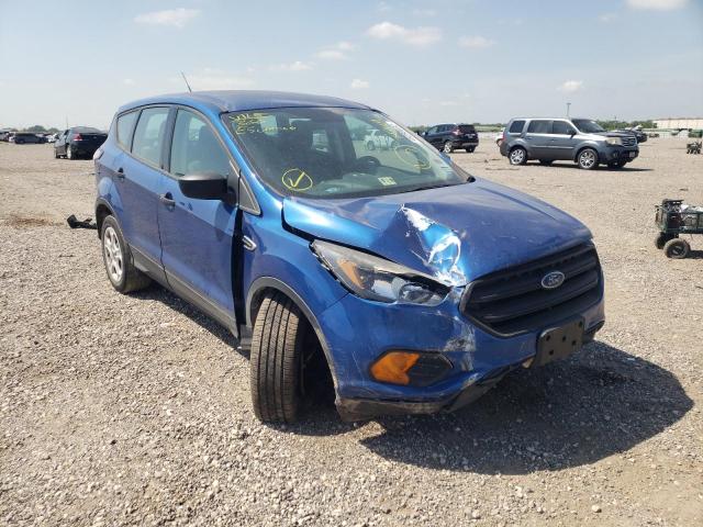 FORD ESCAPE S 2018 with VIN 1FMCU0F76JUA17669 - Photo from auction