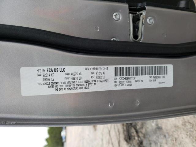 Photo 10 from auction – 2015 DODGE CHARGER SE with VIN 2C3CDXBG6FH771561
