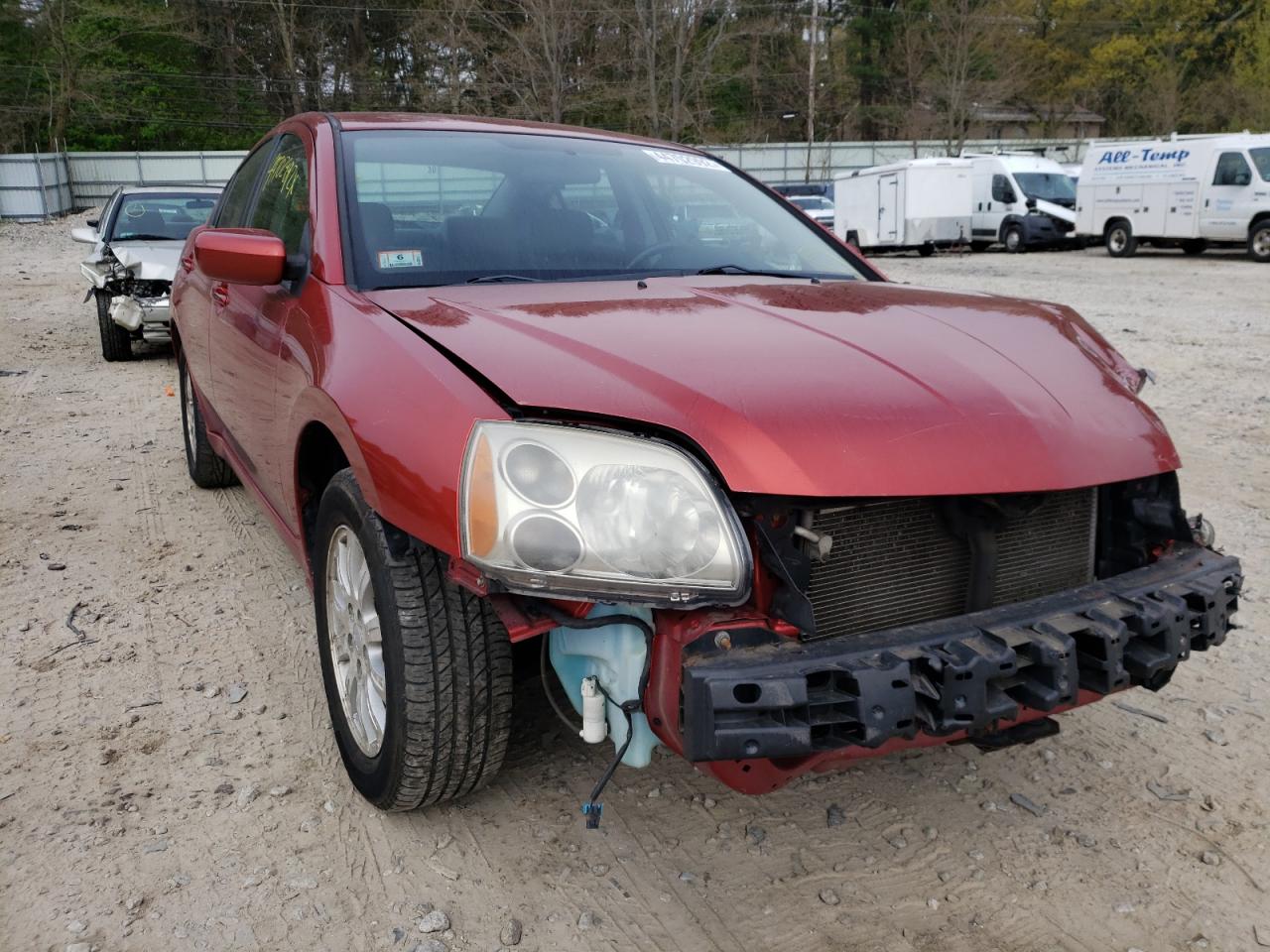 MITSUBISHI GALANT ES 2009 with VIN 4A3AB36F29E018864 - Photo from auction