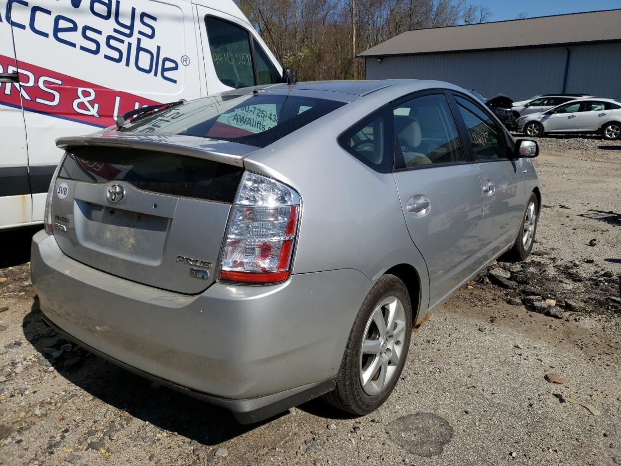 Photo 4 from auction – 2007 TOYOTA PRIUS with VIN JTDKB20U677574024