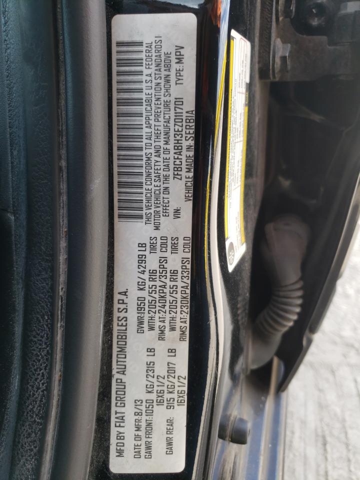 Photo 10 from auction – 2014 FIAT 500L EASY with VIN ZFBCFABH3EZ011701