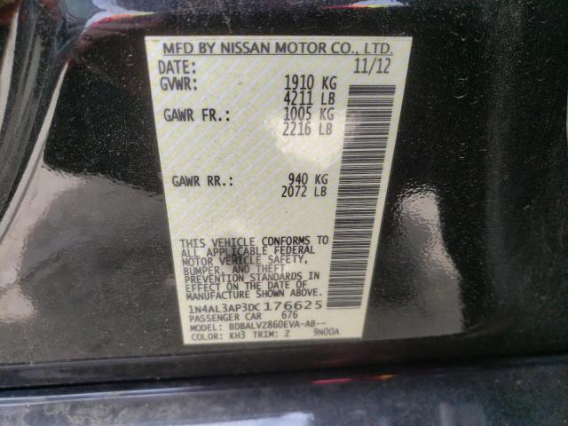 Photo 10 from auction – 2013 NISSAN ALTIMA 2.5 with VIN 1N4AL3AP3DC176625