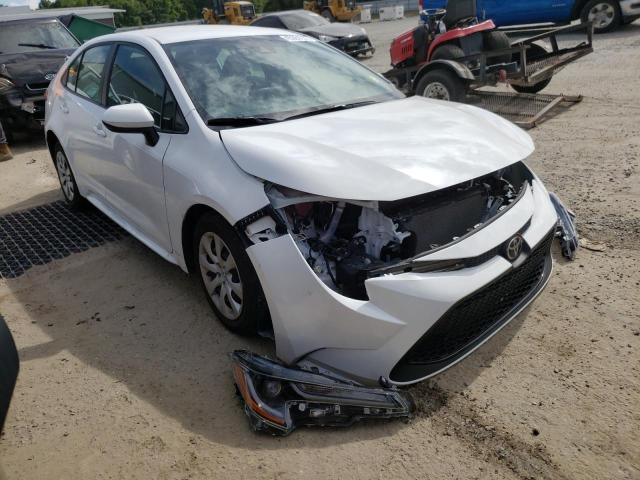 TOYOTA COROLLA LE 2021 with VIN 5YFEPMAE7MP244548 - Photo from auction