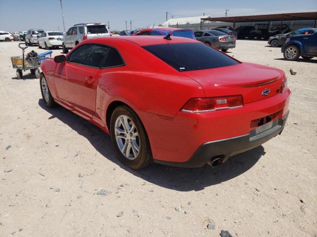 Photo 3 from auction – 2014 CHEVROLET CAMARO LS with VIN 2G1FA1E35E9180646