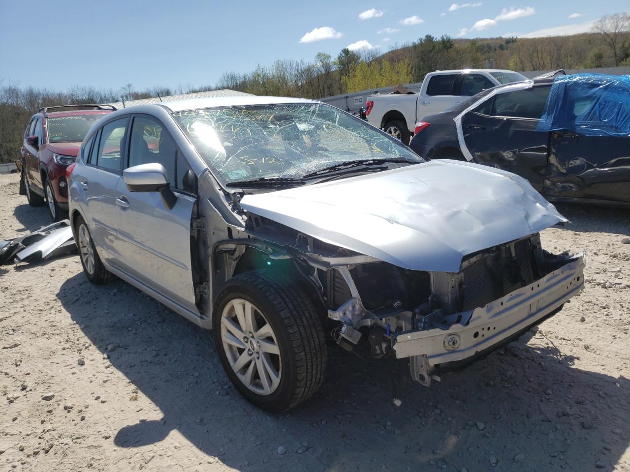 SUBARU IMPREZA PR 2015 with VIN JF1GPAC66FH234434 - Photo from auction