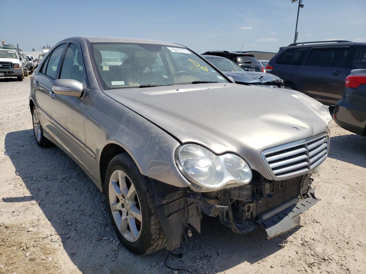 MERCEDES-BENZ C 280 2007 with VIN WDBRF54H77F884530 - Photo from auction