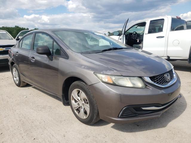 HONDA CIVIC LX 2013 with VIN 19XFB2F57DE024263 - Photo from auction